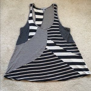 Float Patchwork Stipe Tank Size S